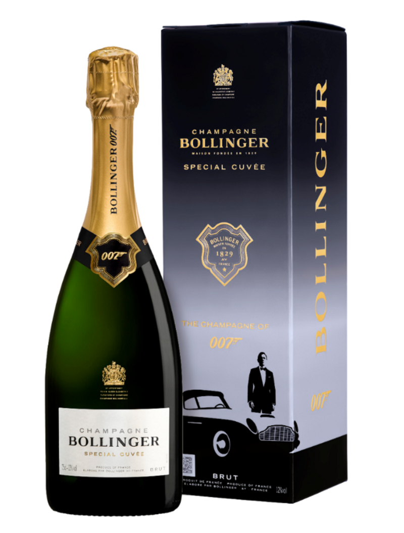 CHAMPAGNE BOLLINGER SPECIAL CUVÉE 007 LIMITED EDITION