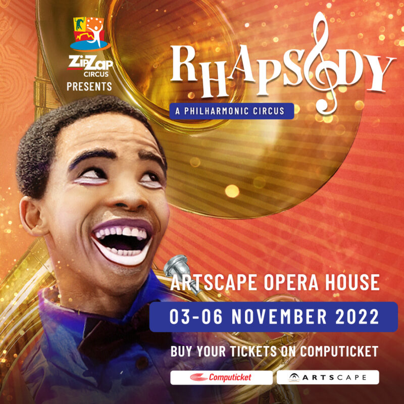 ZIP ZAP CIRCUS stage their philharmonic circus show RHAPSODY at Artscape Theatre in Cape Town, before heading off to France!