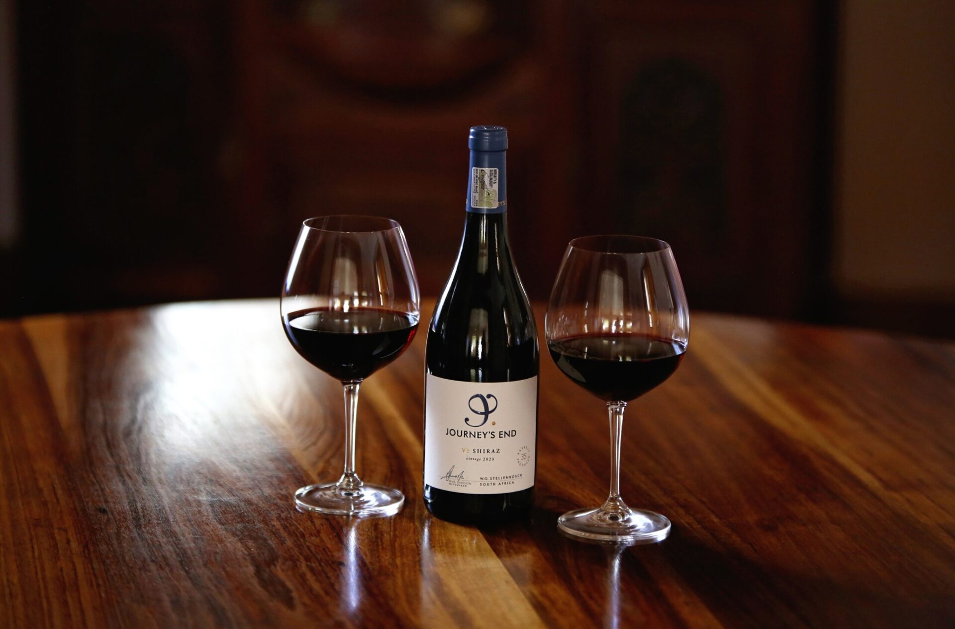 Celebrate the Festive Season with Journey’s End V Series V1 Chardonnay and V3 Shiraz